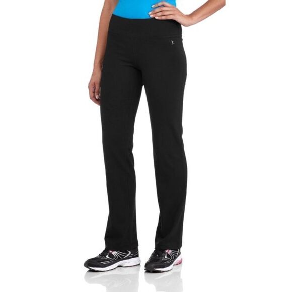 Navy Blue Straight Legged Danskin Jogging Track Pants - Picture 2 of 6